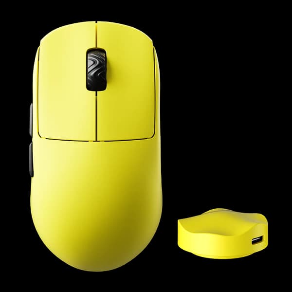 Signature Yellow Scyrox V8 Gaming Mouse