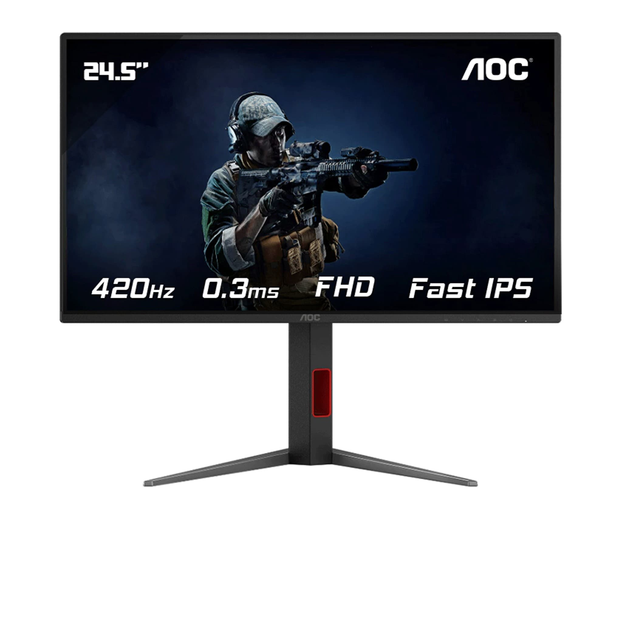 AOC 25G4K 25" FHD 420Hz Fast IPS HDR400 Gaming Monitor