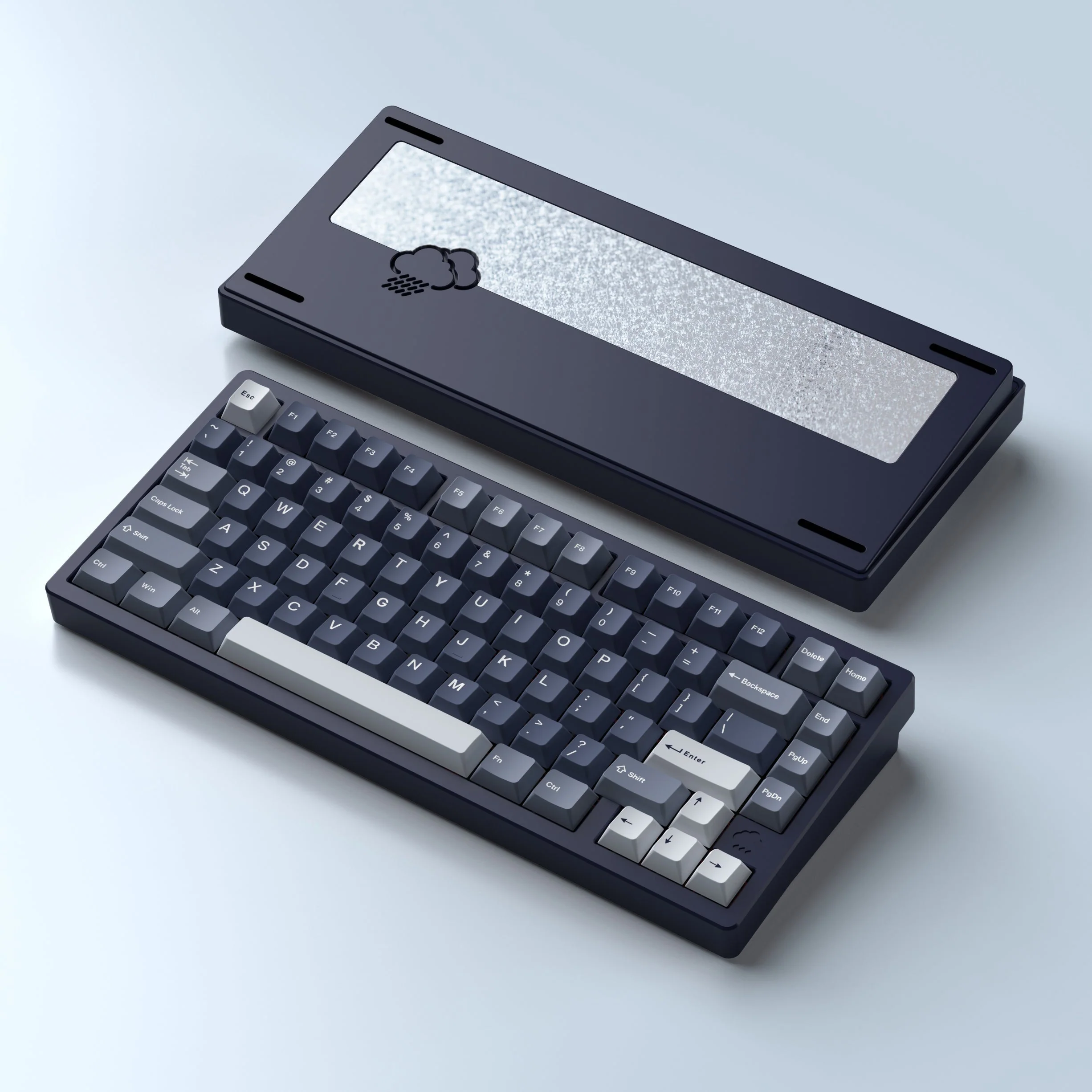 WOBKEY Rainy75 Pro - Black Crystal